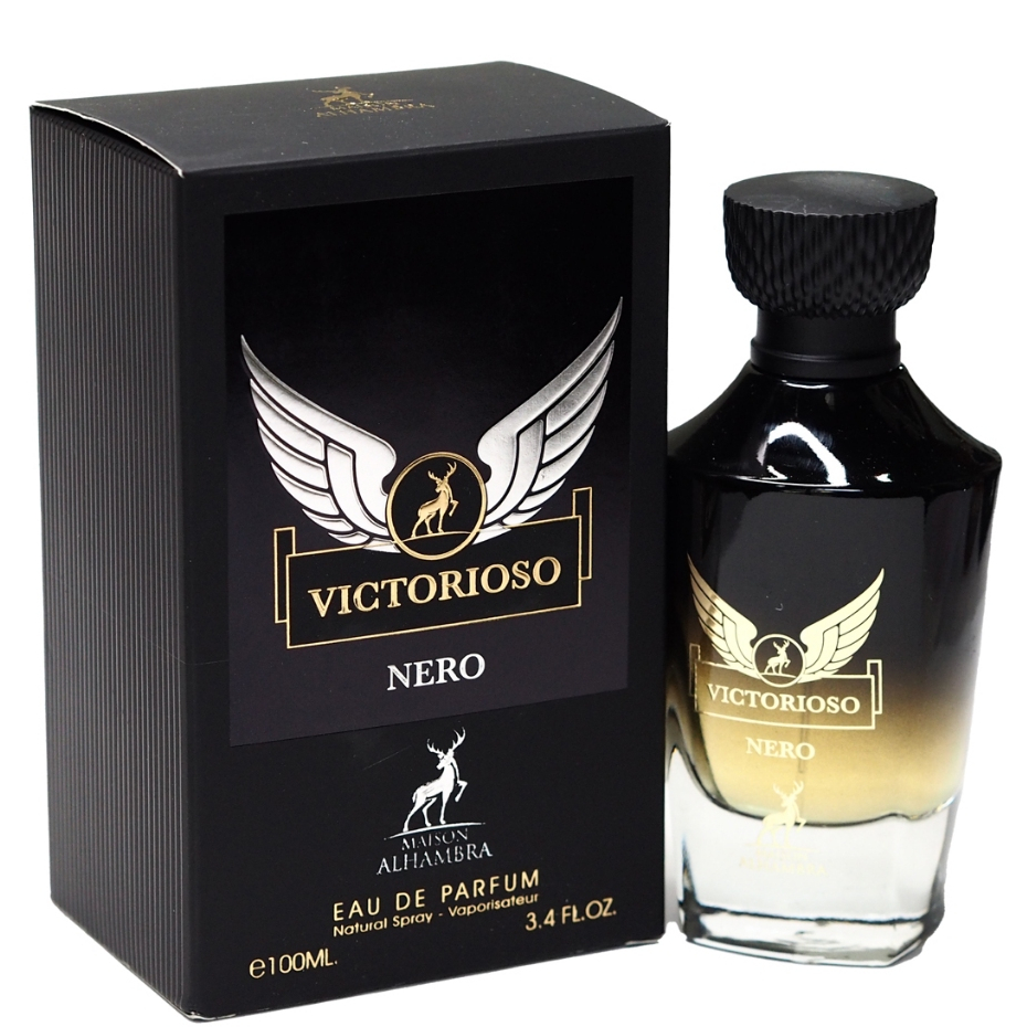 Maison Alhambra Victorioso Nero 100ML Perfume for Man (Lelaki), Minyak  Wangi Arab