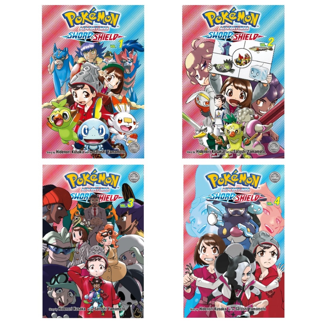 [Original] Pokemon Sword and Shield Comics Manga Volume 1 - 5 By ...