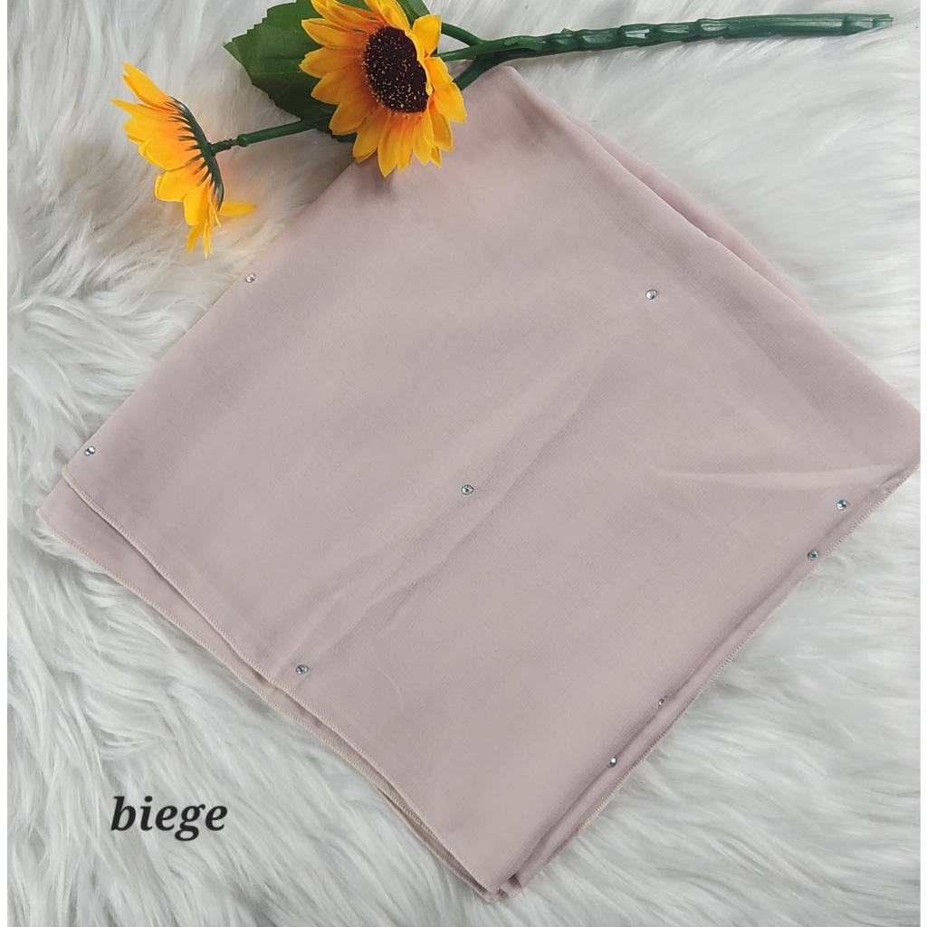 Bawal Chiffon Voile Bidang 45" Batu Tabur | Shopee Malaysia