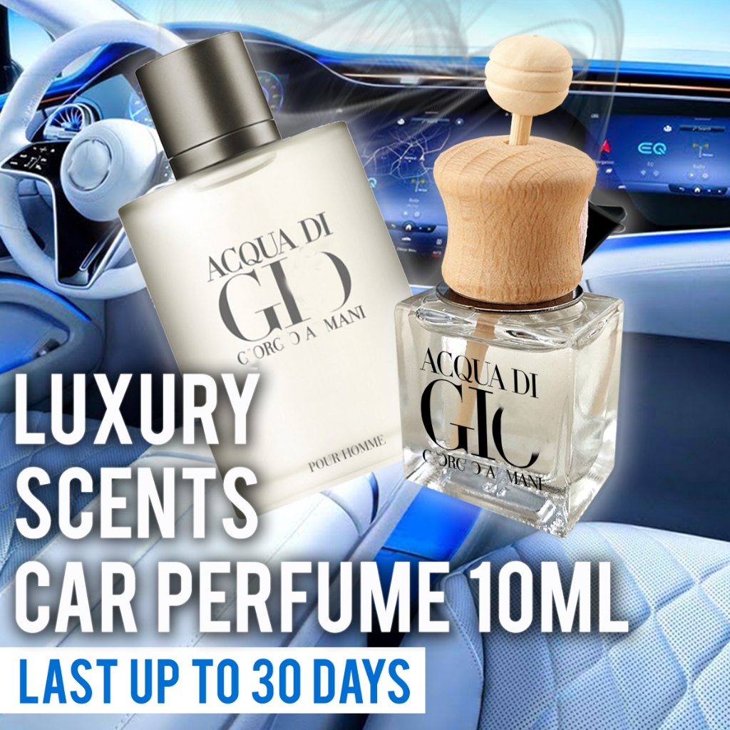 VIRAL Luxury Branded Scents Car Perfume Clip Type 10ml