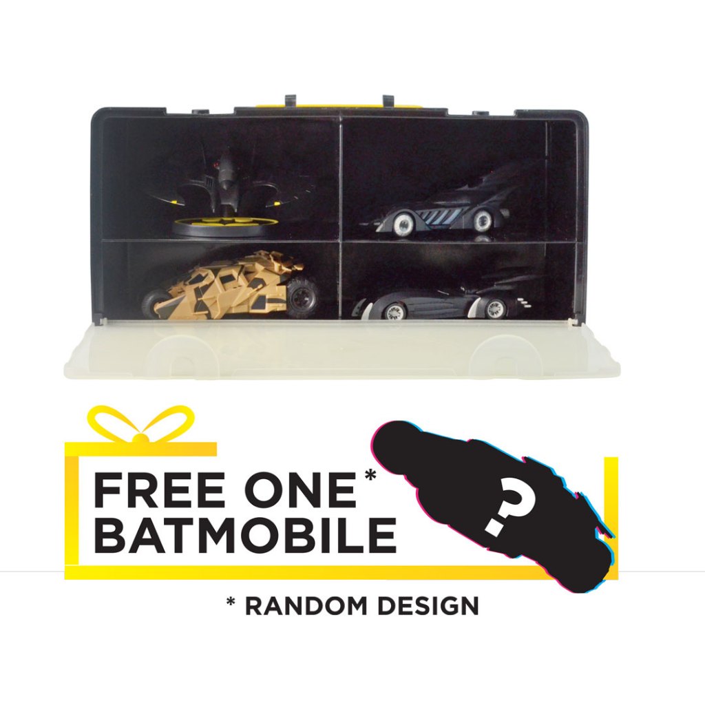 Batman X Caltex 2021 Batmobile Collection Box Koleksi figura Batmobile ...