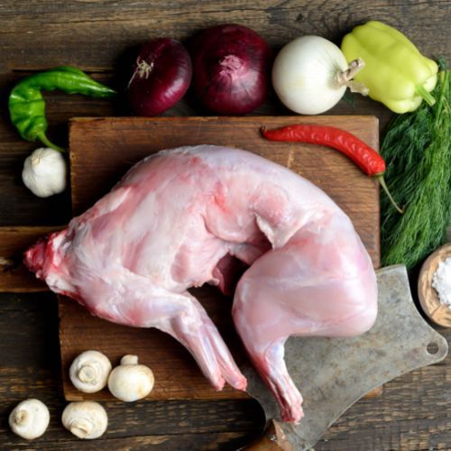 1KG-1.5KG - Fresh Rabbit Meat Carcass (Whole Rabbit) -1kg-1.2KG ...