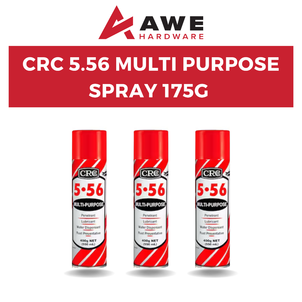CRC Multi Purpose Lubricant Spray 556 WSP175g N5028 Semburan Pelincir