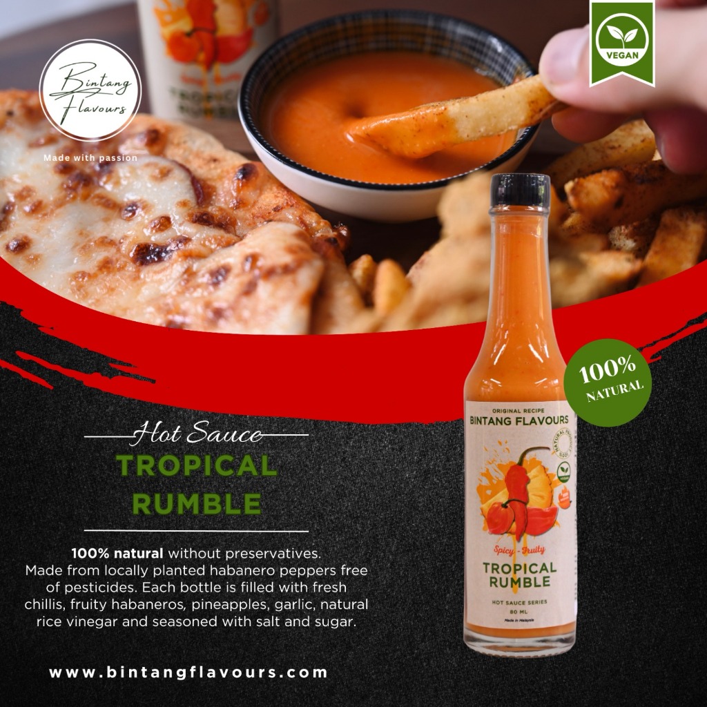 Bintang Flavours Tropical Rumble (80ml) (No Pork/Lard) | Shopee Malaysia