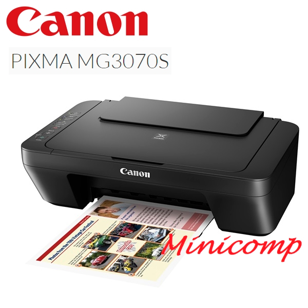 Canon Pixma Inkjet Printer PIXMA MG3070S Wireless AllInOne Printer