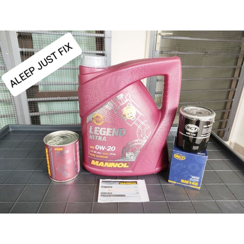 ORIGINAL MANNOL LEGEND ULTRA 0W20 FULLY SYNTHETIC + ESTER ENGINE OIL ...