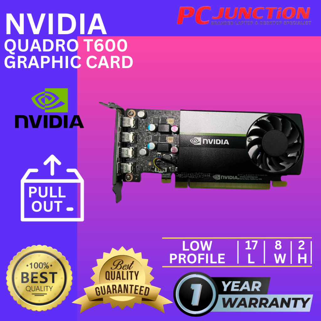 NVIDIA QUADRO T600 GRAPHIC CARDS 4GB DDR6 Shopee Malaysia