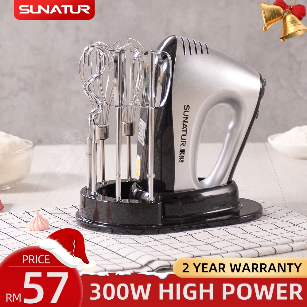SUNATUR Cake Beater Electric Cream Whip Hand Mixer Shopee Malaysia