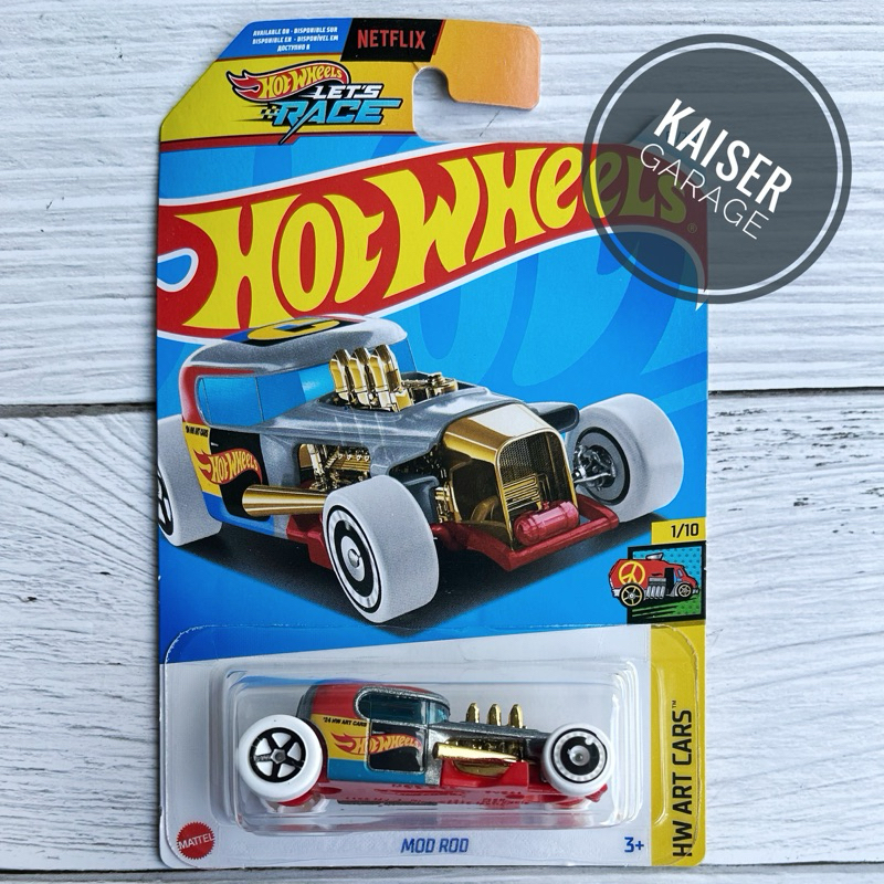 Hot Wheels : Mod Rod NETFLIX Let’s Race | Shopee Malaysia