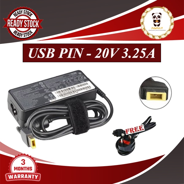 Caricabatterie 65W 3.25A Per PC Portatile Adattatore - Foto 5