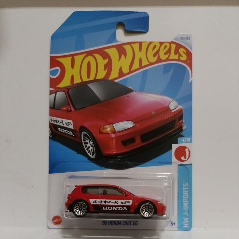 Hot Wheels '92 Honda Civic EG Shopee Malaysia