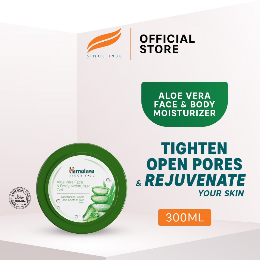 Himalaya Aloe Vera Face & Body Moisturizer Gel (300ml) Shopee Malaysia