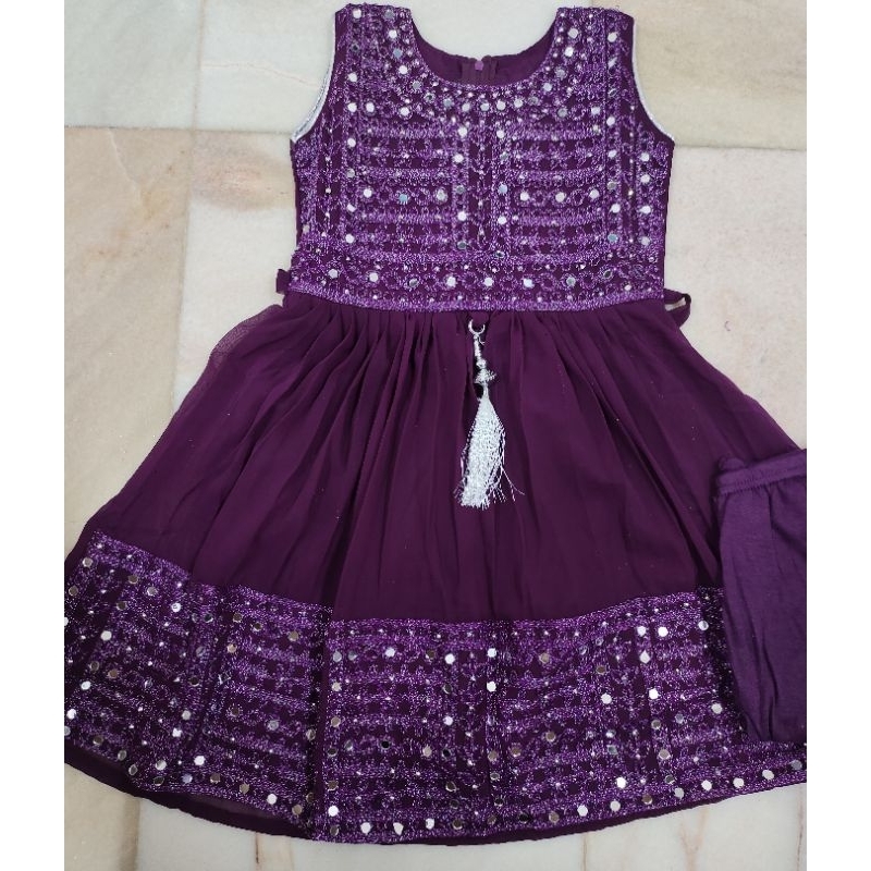 [ReadyStock] Kids Punjabi Suit Budak Perempuan Long Sleeve(Elbow) Kid