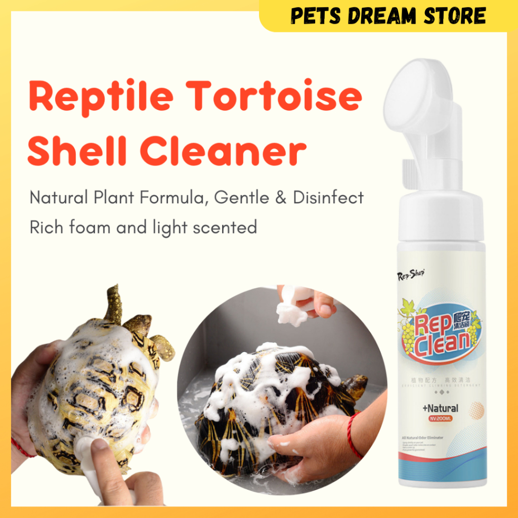 Rep-Clean Tortoise Shell Cleaner Natural Tortoise Shampoo Tortoise ...