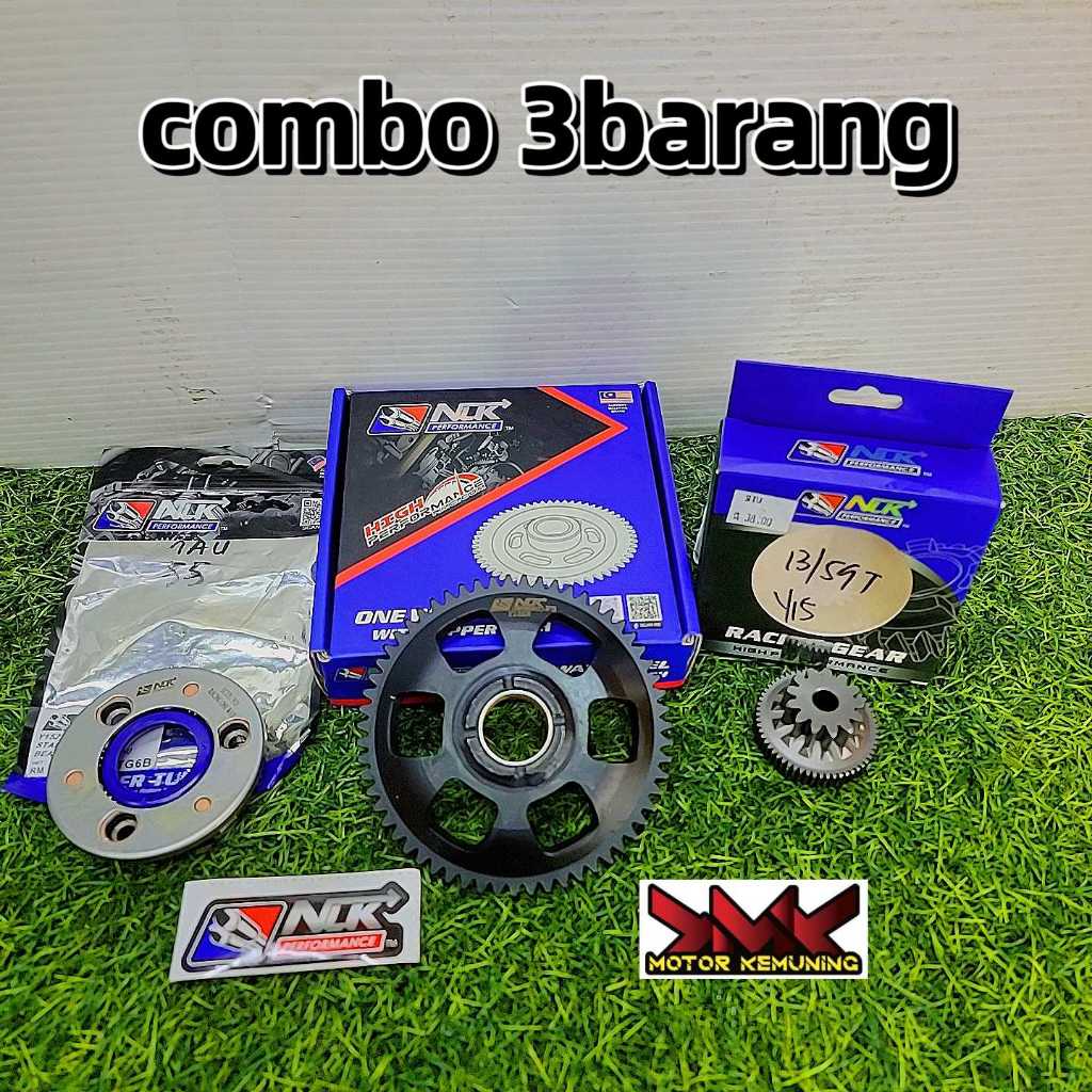 Y15 v1/V2 Y16 R15 MT15 LC5S NLK TAIKOM LEO one way starter (6 bearing ) STARTER GEAR