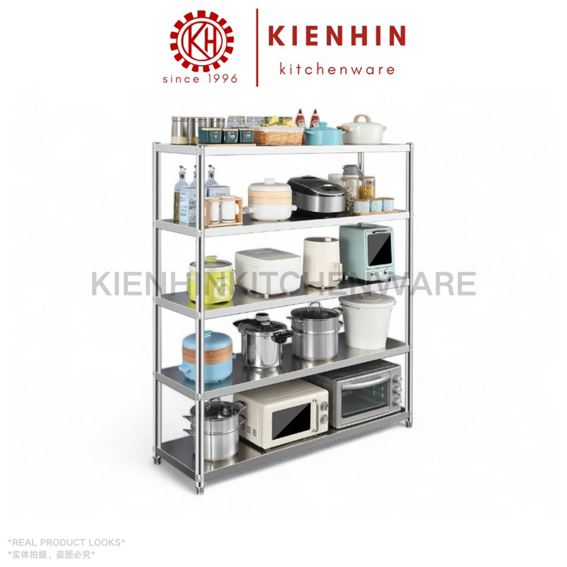 [KIENHIN]High Quality 5 Layer 60cm Stainless Steel Rack/Storage Rack ...