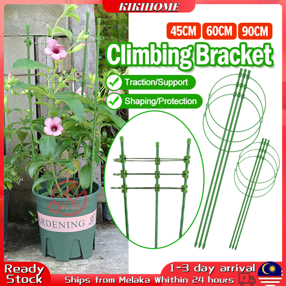 Conical Plant Climbing Support Stick Net Flower Rack Ring Frame Stand ...