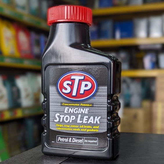1 Botol 428mL Original STP Made USA Engine Oil Stop Leak Repair Fix