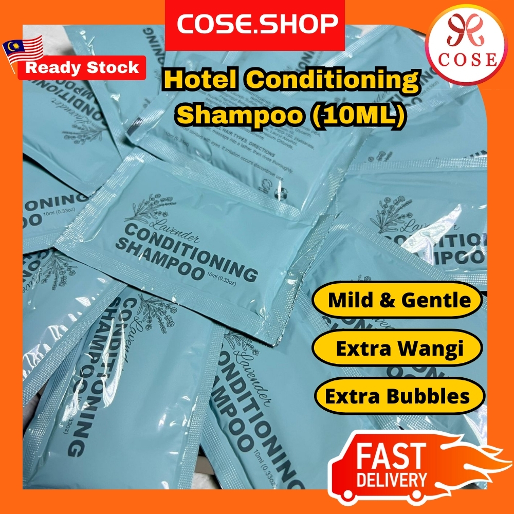 COSE (10ML) 2 IN 1 Hotel Sachet Conditioning Shampoo Budget Hotel