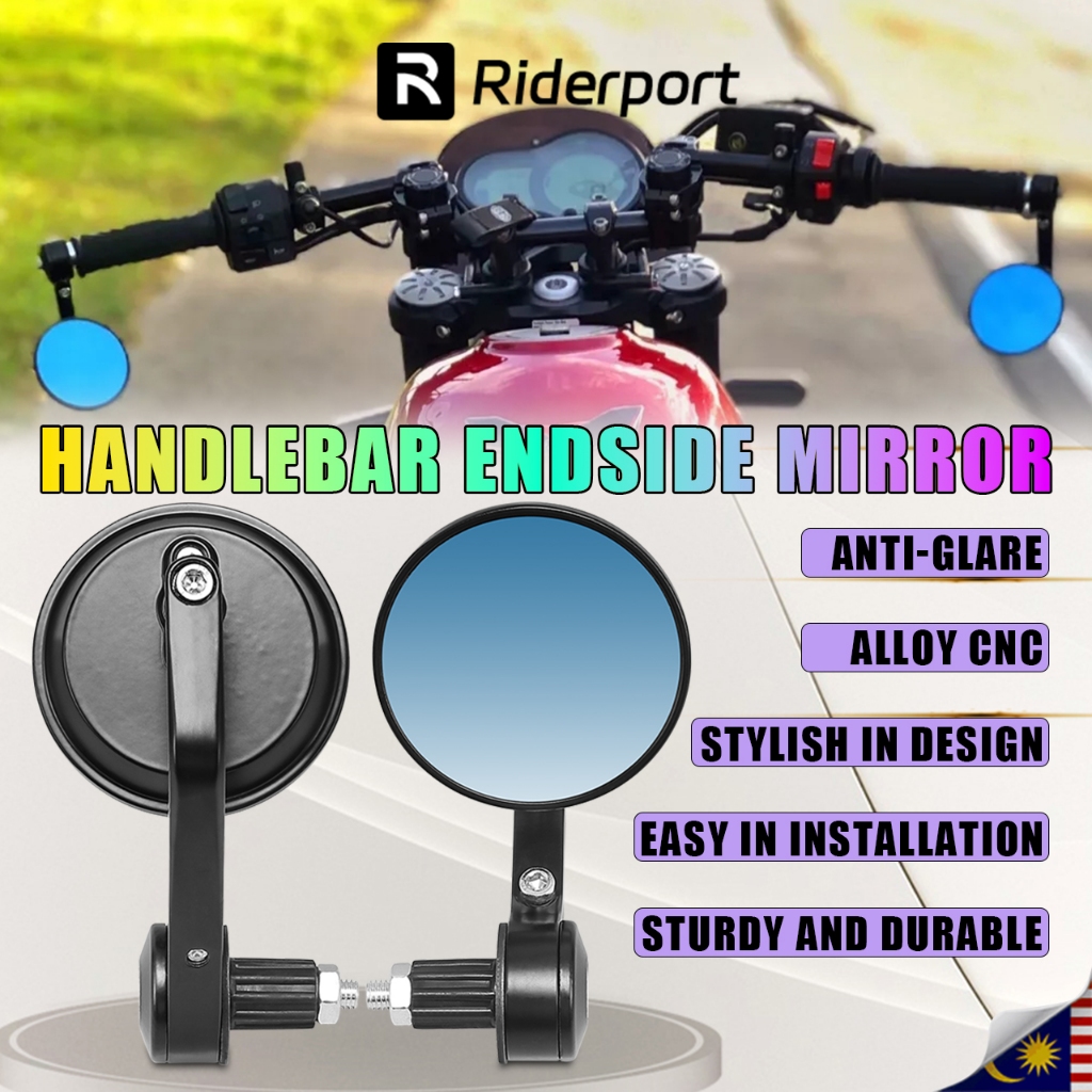 CNC Aluminium Alloy Motorcycle Bar End Mirror Side Mirror 7/8" 22MM