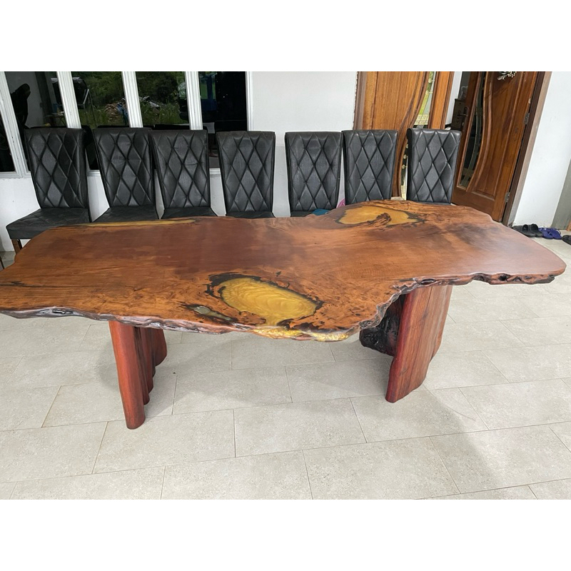 Dining table / Solid wood table / selangan batu wood / belian wood