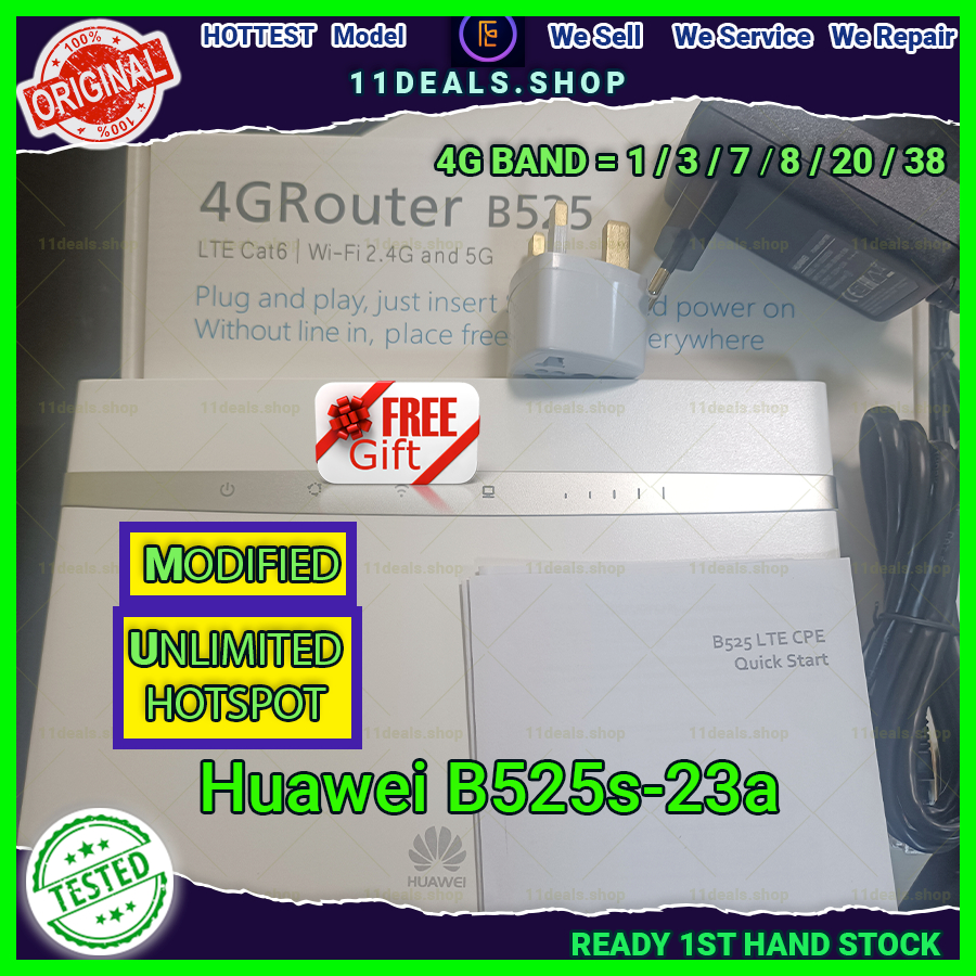 Modified Huawei B618 65d 22d B525s-65a B529s 23a E5186s-22a MODEM E5186 ...