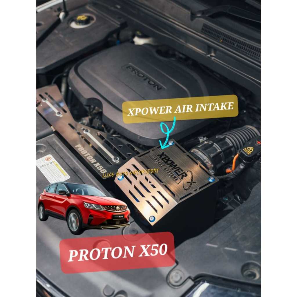 XPower AIR INTAKE Proton X50 New Air Intake Systems/ Akra Downpipe ...