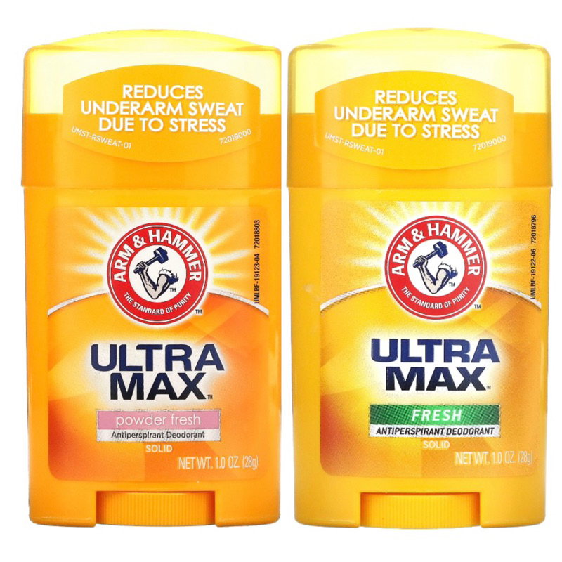 READY STOCK Arm and Hammer UltraMax AntiPerspirant Solid Deodorant