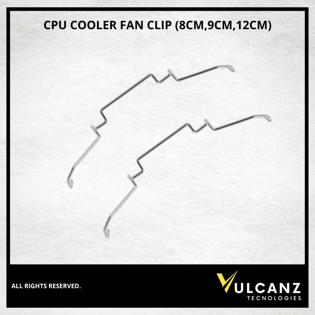 CPU FAN CLIP HOOKS FOR INSTALLATION CPU FAN FOR HEATSINK COOLER TOWER