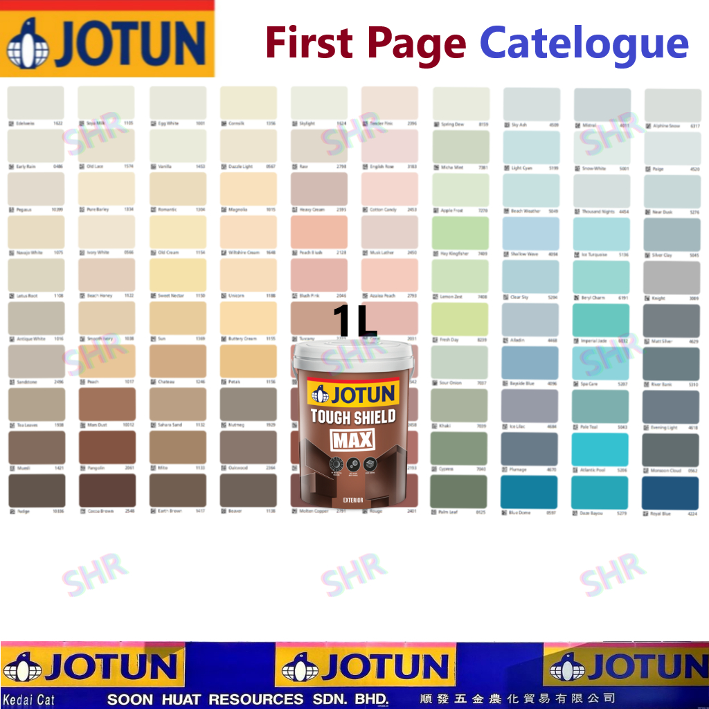 Jotun Colour Chart