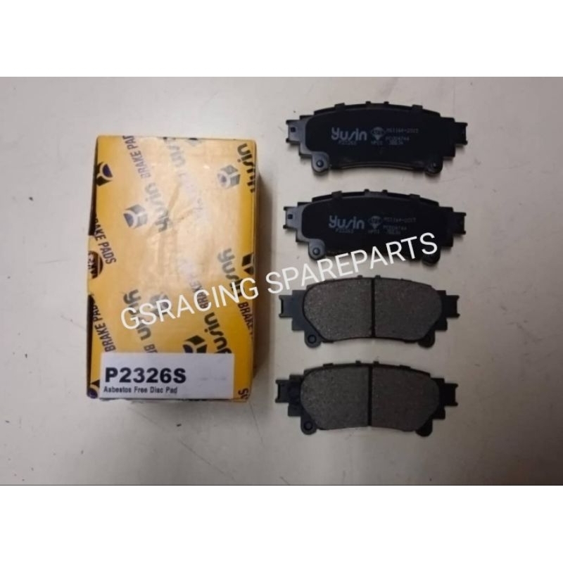 TOYOTA SIENTA NSP170 / FORTUNER GUN155 TGN156 / LEXUS RX270 AGL10 RX350 GGL10 GS250 GRL11 REAR