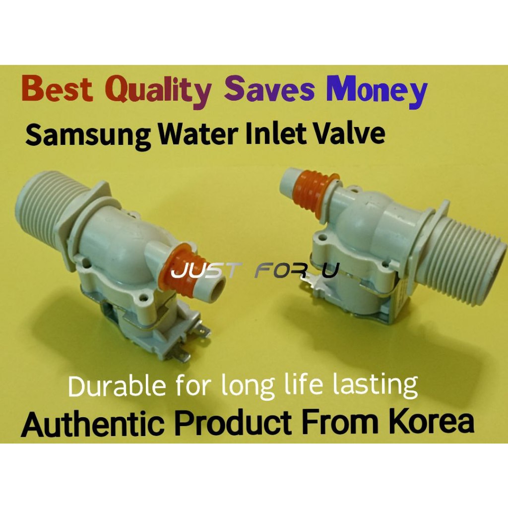 Original Korea Samsung Water Inlet Valve Single Valve 1 Year Warranty
