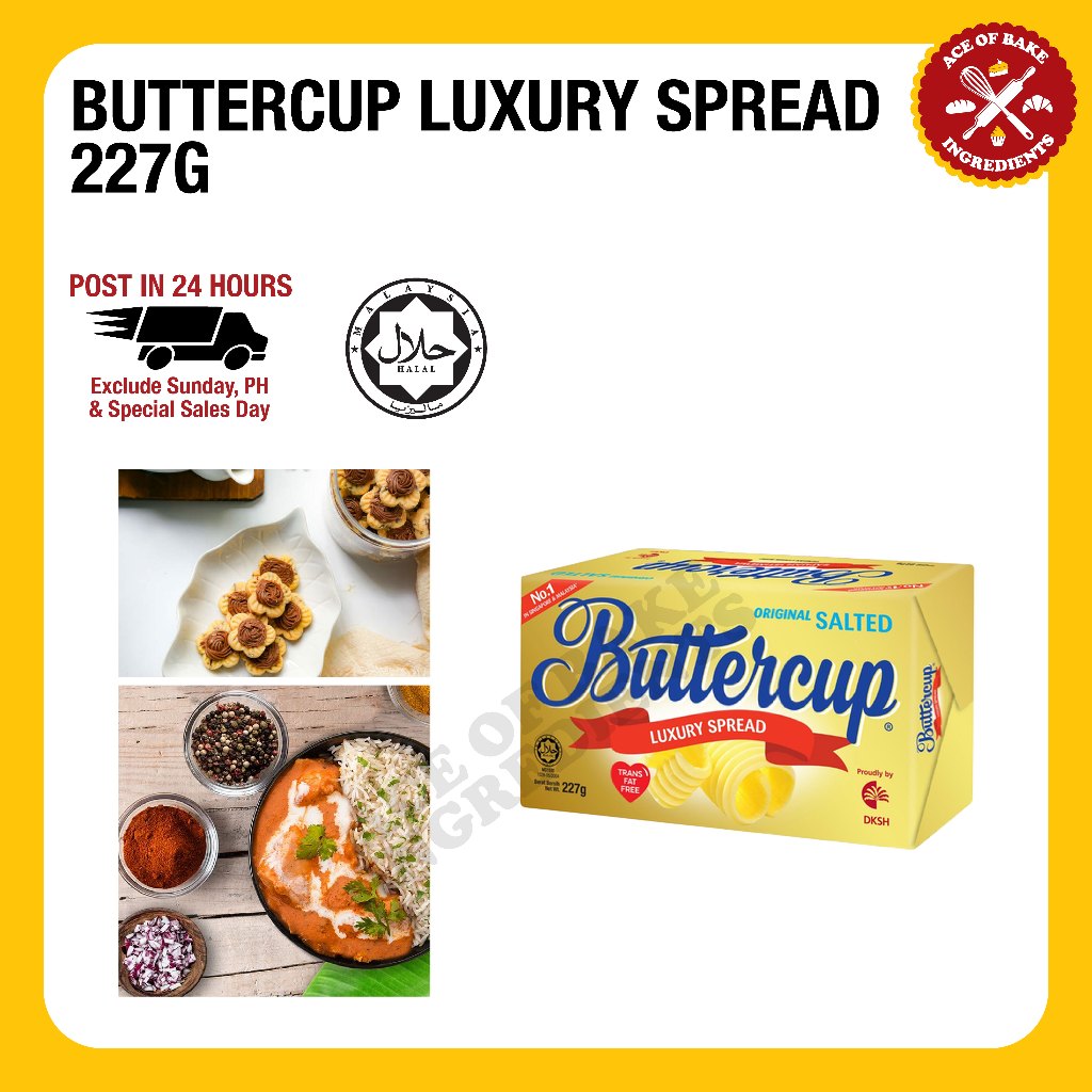 Buttercup® Luxury Spread 227g Shopee Malaysia