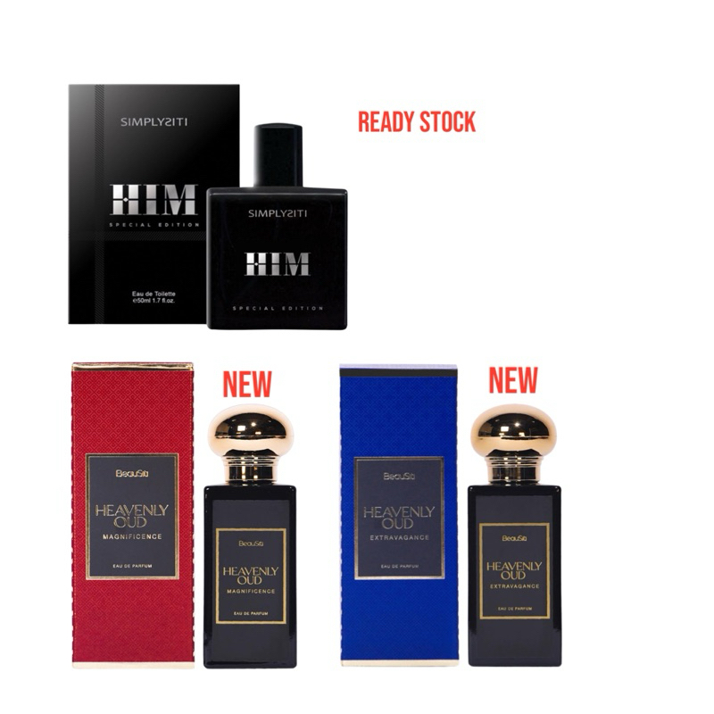 🔥TOP SALES!🔥 Simplysiti HIM (EDT)/ Beausiti HEAVENLY OUD (EDP) by SITI