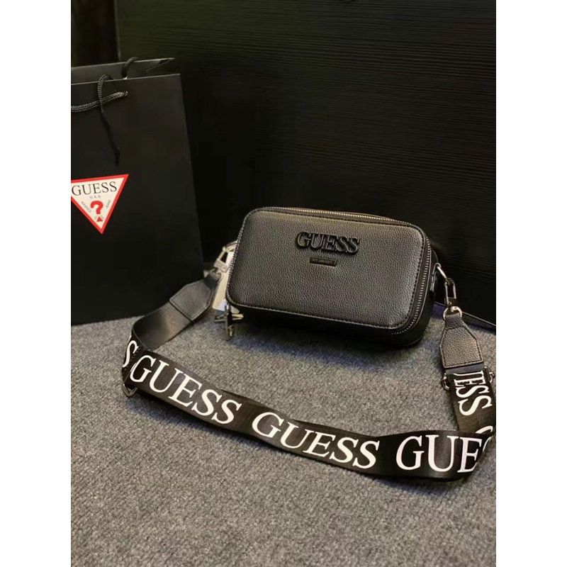 READY STOCK SLING BAG MAN GUESS CROSSBODY BAG SHOULDER BEG SILANG LELAKI PREMIUM MURAH Shopee Malaysia