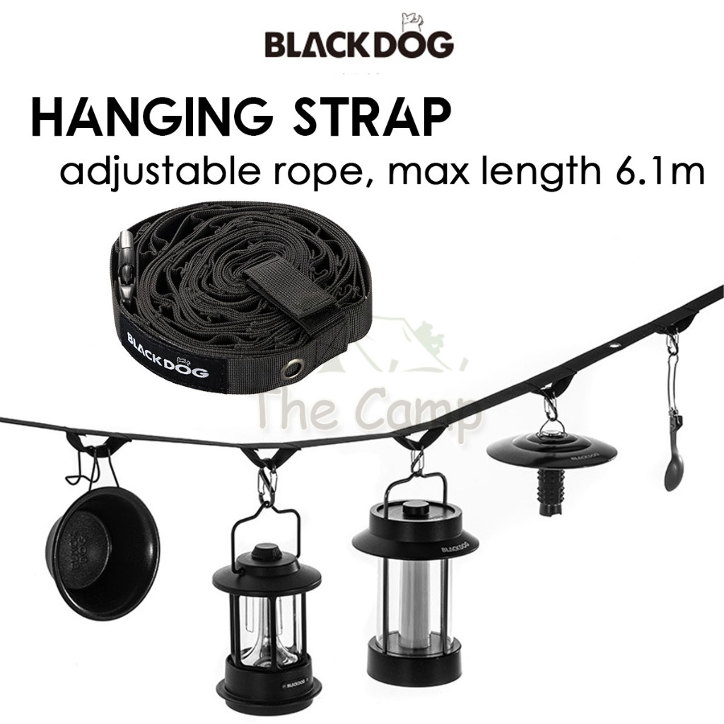 Blackdog Hanging Strap Outdoor Lanyard Adjustable Rope Free Carabiner ...