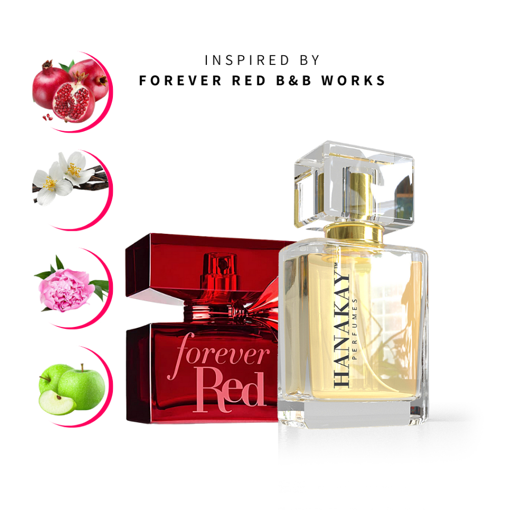 HANAKAY PERFUMES INSPIRED By Forever Red B B Works EDP For Her