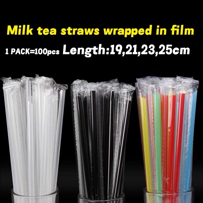 (Ready Stock) Drinking straw, Plastic Straw [size 0.6 ,1.2 mm], Length ...