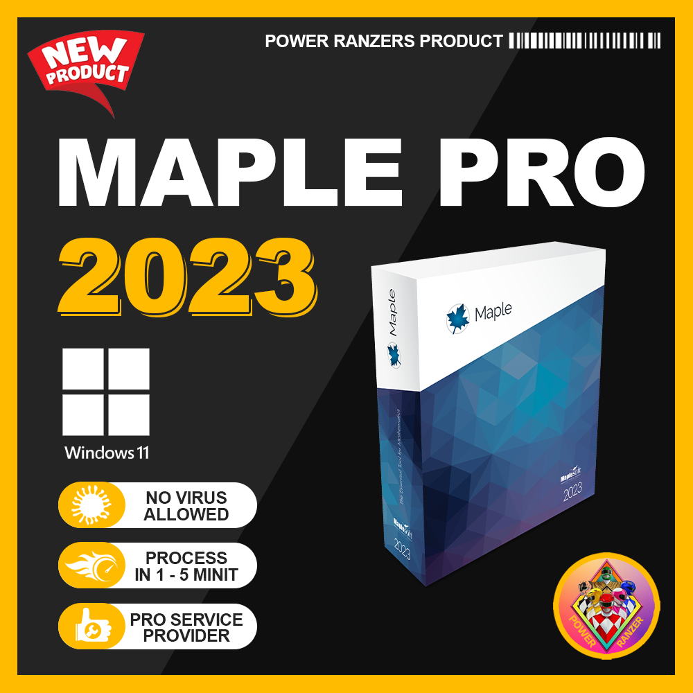 Maplesoft Maple 2023 💻 EASY INSTALL 💻 LIFETIME PREMIUM 💻 | Shopee Malaysia