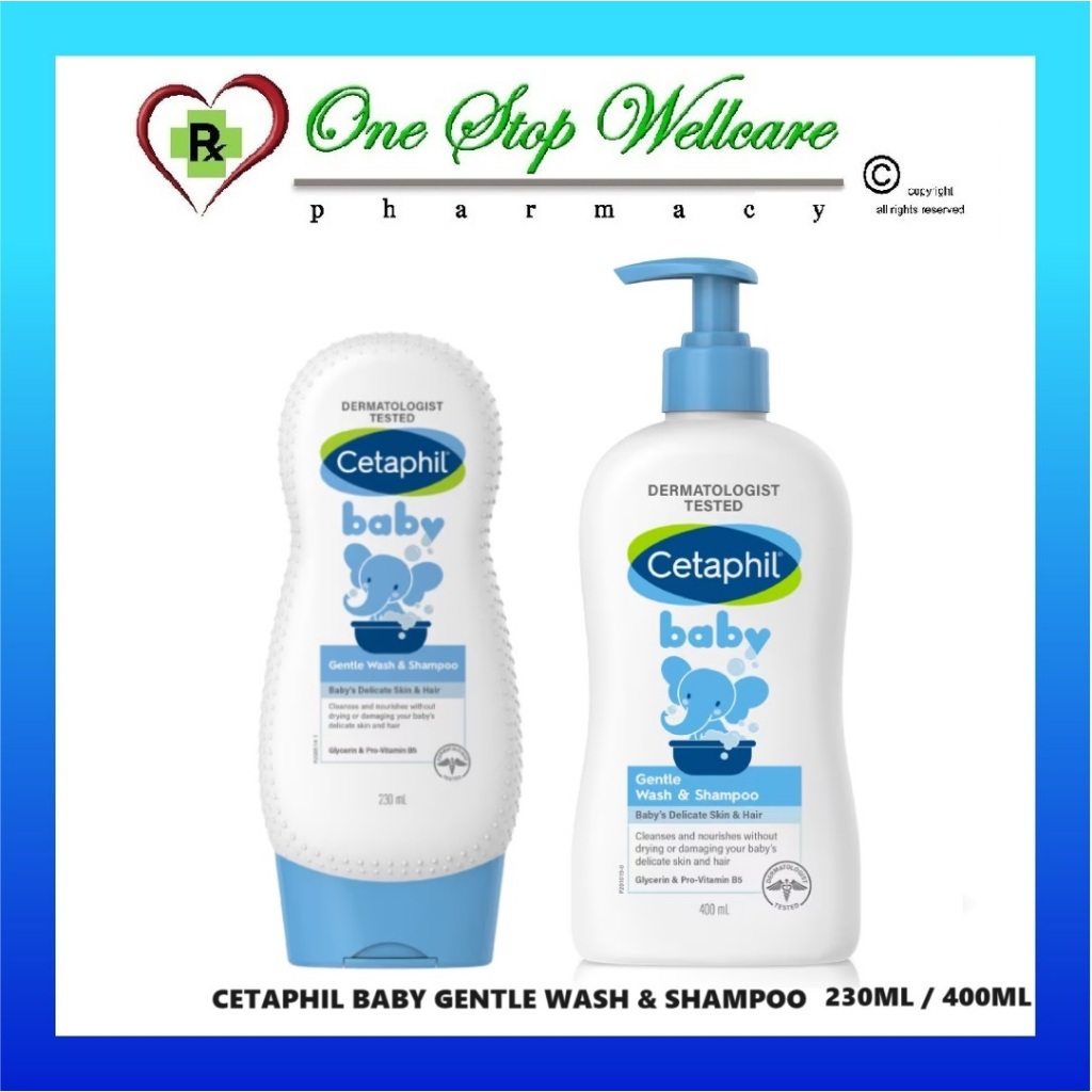 Cetaphil baby gentle wash & best sale shampoo 230ml