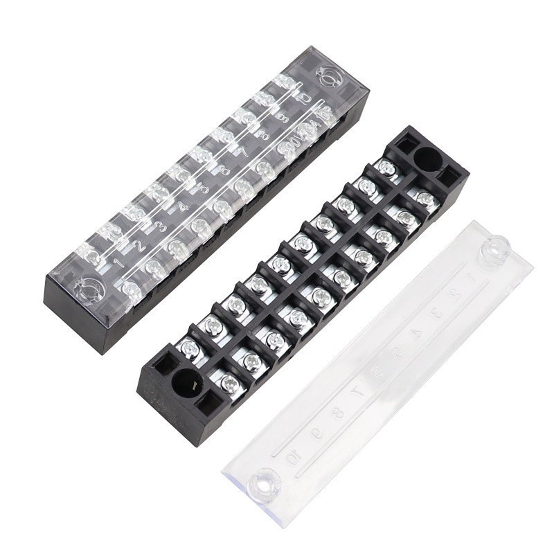 [Satu Baris Sahaja] 3H MAX SP Penyambung Wayar PVC Terminal Block Tetap ...