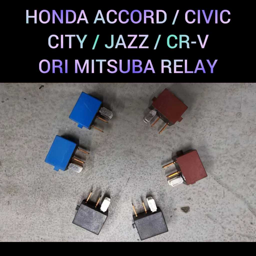 🇯🇵🇯🇵 Honda Mitsuba Car Relay Jazz CRV HRV City Accord Civic ( 7001