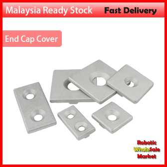 Aluminum Profile End Cap Cover Plate With Single or Double Holes for 2020 2040 3030 3060 4040 4080 6060 EU Aluminum