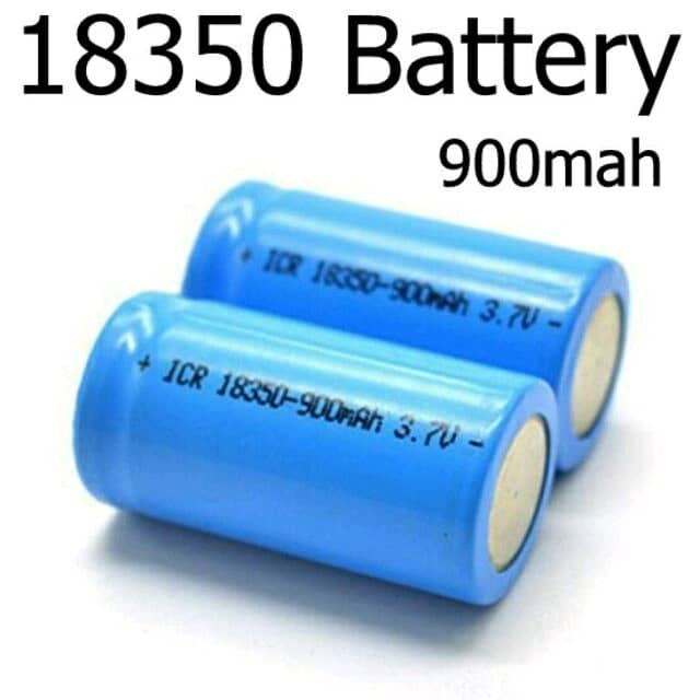 18350 Rechargeable Battery 900mah Lithium LiIon Charge 3.7v Batteries