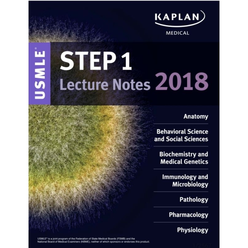 [9280] USMLE Step 1 Lecture Notes 2018 7-Book Set (Kaplan Test Prep ...