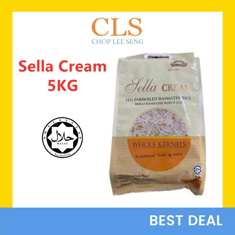 CLS ecoBrown’s Beras Sella Cream Premium Parboiled Rice Basmathi ...