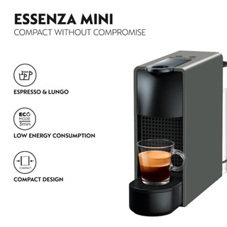 Nespresso Essenza Mini Coffee Machine Intense Grey C30-ME-GR-NE2 | Free ...