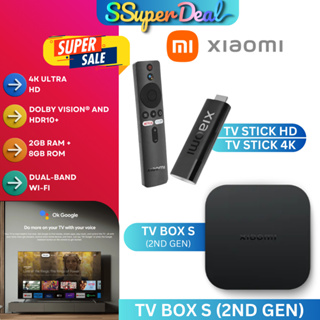 Mi Tv Stickxiaomi Mi Tv Box S 2nd Gen 4k Ultra Hd Streaming Media Player  With Google Tv