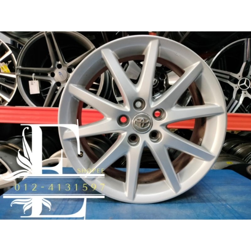 USED SPORT RIM 18 INCH ORIGINAL TOYOTA ESTIMA RM1400 4PC RIM HARGA ...