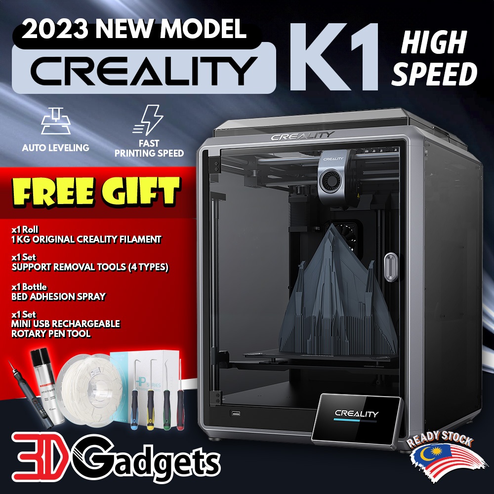 Creality K1 High Speed Printing Up To 600mm/s With Auto-Leveling / High ...
